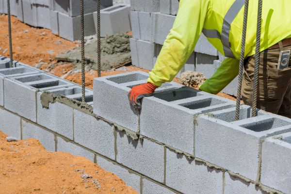 Concrete Blocks Installation in Manchester