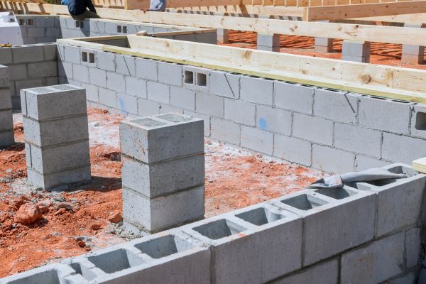 Cement Block Installation in Manchester